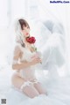 Coser @ 桜 桃 喵 Vol.040: 轻纱 02 (34 photos)