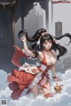 Hentai - Crimson Silks Dancing in the Twilight Breeze Set.1 20241230 Part 5