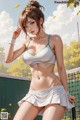 Hentai - Radiant Grace on the Tennis Court Set.1 20250131 Part 7