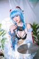 Cosplay Ying Tze 甘雨 Ganyu Maid